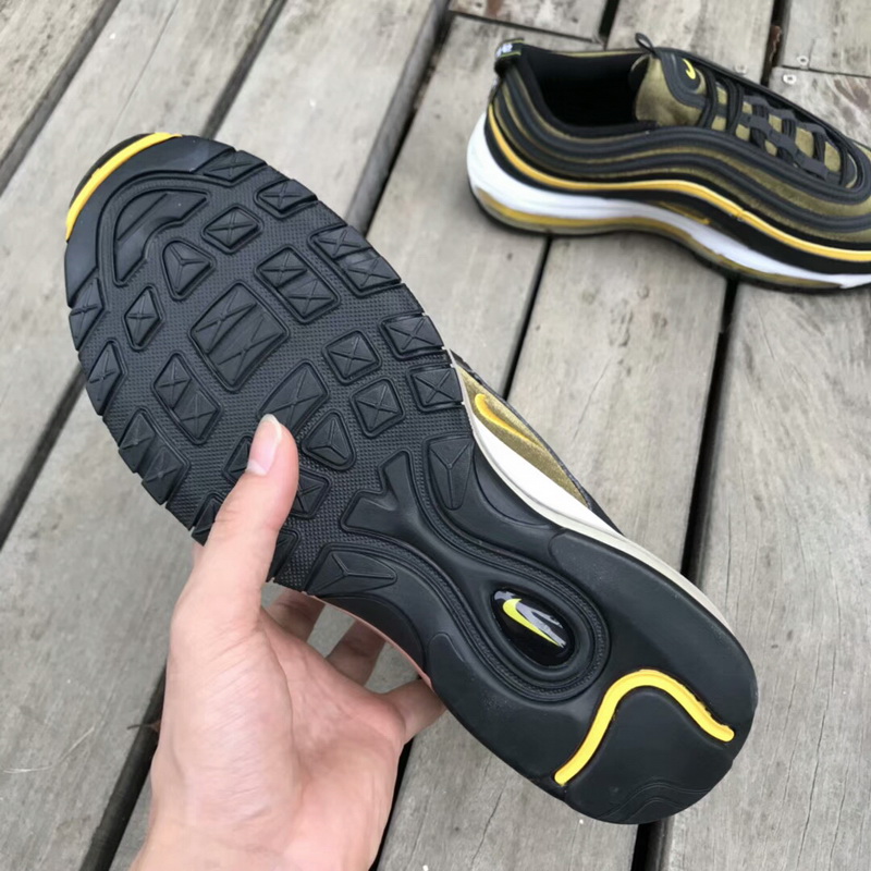 Authentic Nike Air Max 97 Black-Yellow